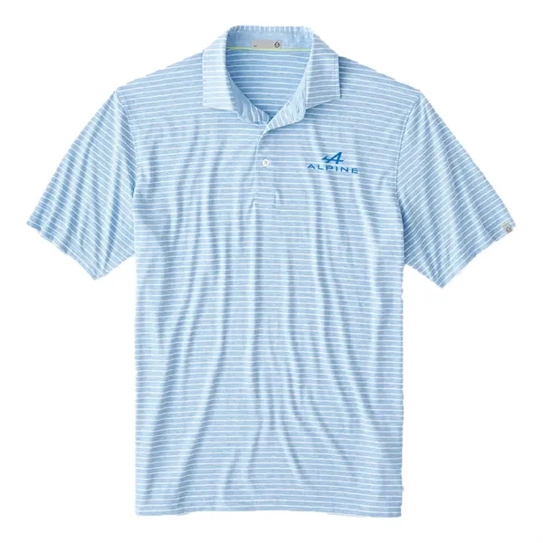 TASC Mens Cloud Polo Brookline Stripe - TASC Mens Cloud Polo Brookline Stripe - Image 4 of 5