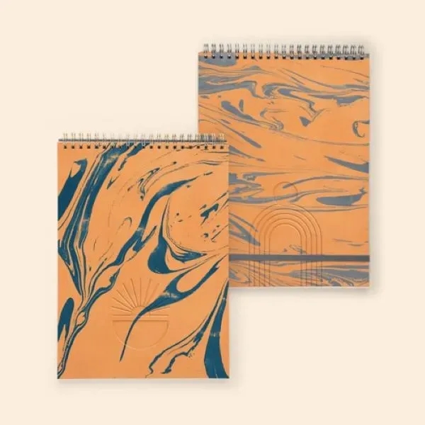 Taskpad - Marbled + Debossed Leather Cover - Size T3 - Taskpad - Marbled + Debossed Leather Cover - Size T3 - Image 0 of 2