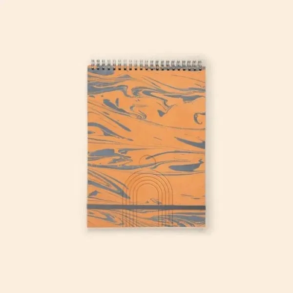 Taskpad - Marbled + Debossed Leather Cover - Size T3 - Taskpad - Marbled + Debossed Leather Cover - Size T3 - Image 2 of 2