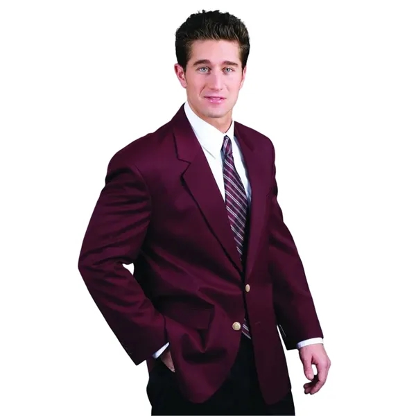 Executive Apparel Blazers - Men's 6-Pocket Single-Breaste... - Executive Apparel Blazers - Men's 6-Pocket Single-Breaste... - Image 0 of 7