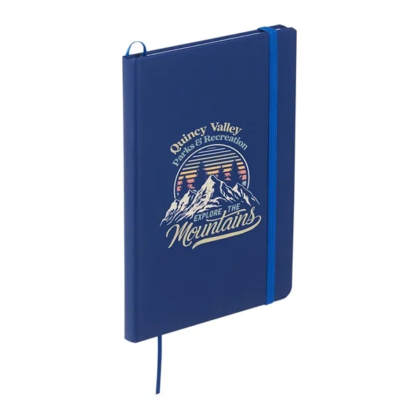 FSC® Mix 5" x 7" Snap Elastic Closure Notebook - FSC® Mix 5" x 7" Snap Elastic Closure Notebook - Image 7 of 16