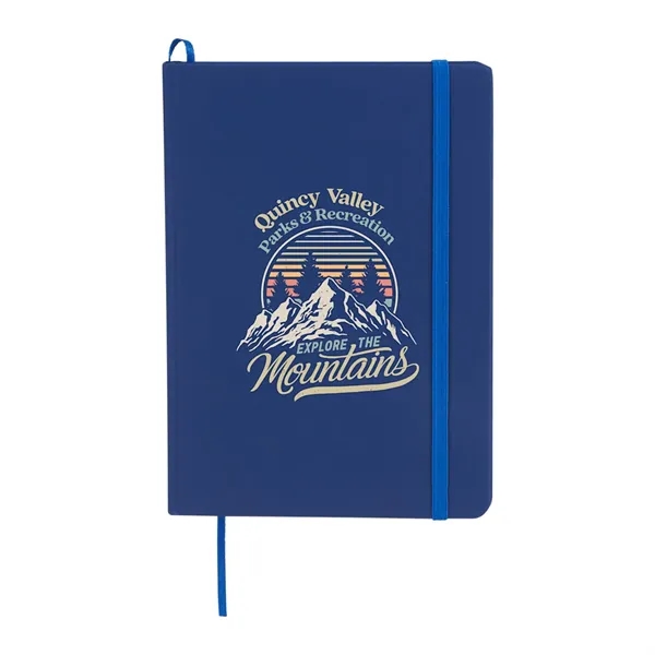 FSC® Mix 5" x 7" Snap Elastic Closure Notebook - FSC® Mix 5" x 7" Snap Elastic Closure Notebook - Image 9 of 16