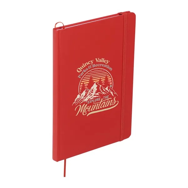 FSC® Mix 5" x 7" Snap Elastic Closure Notebook - FSC® Mix 5" x 7" Snap Elastic Closure Notebook - Image 12 of 16