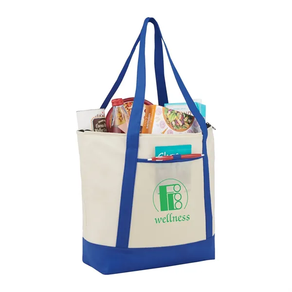 Lighthouse 24-Can Non-Woven Tote Cooler - Lighthouse 24-Can Non-Woven Tote Cooler - Image 0 of 7
