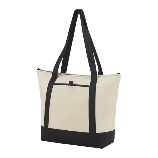 Lighthouse 24-Can Non-Woven Tote Cooler - Lighthouse 24-Can Non-Woven Tote Cooler - Image 2 of 7