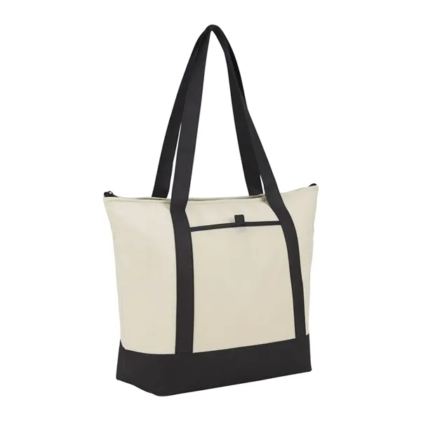 Lighthouse 24-Can Non-Woven Tote Cooler - Lighthouse 24-Can Non-Woven Tote Cooler - Image 4 of 7