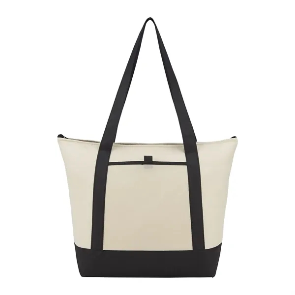 Lighthouse 24-Can Non-Woven Tote Cooler - Lighthouse 24-Can Non-Woven Tote Cooler - Image 5 of 7