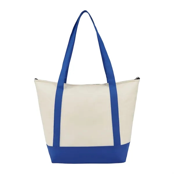 Lighthouse 24-Can Non-Woven Tote Cooler - Lighthouse 24-Can Non-Woven Tote Cooler - Image 7 of 7
