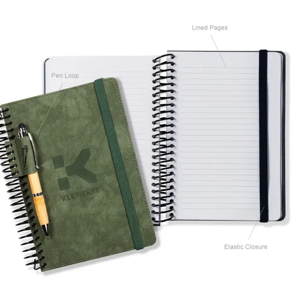 Savile Spiral Journal w/Pen Loop