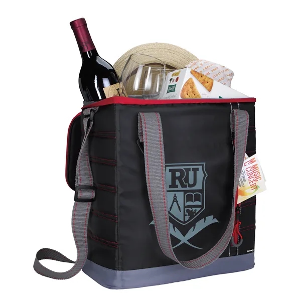 Koozie® Quilted Cooler Tote - Koozie® Quilted Cooler Tote - Image 1 of 2
