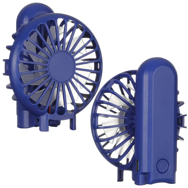 Handheld Rechargeable Folding Mini USB Fan - Handheld Rechargeable Folding Mini USB Fan - Image 2 of 7