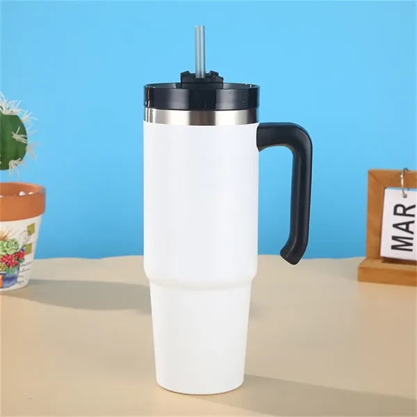 20 oz Insulated Coffee Mug Tumbler with Handle - 20 oz Insulated Coffee Mug Tumbler with Handle - Image 5 of 6
