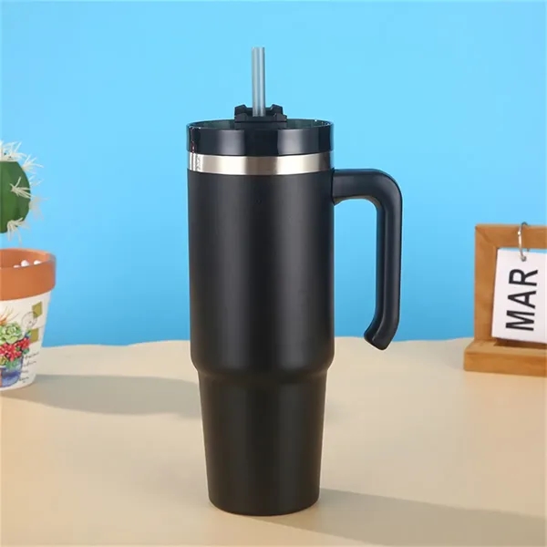 20 oz Insulated Coffee Mug Tumbler with Handle - 20 oz Insulated Coffee Mug Tumbler with Handle - Image 6 of 6
