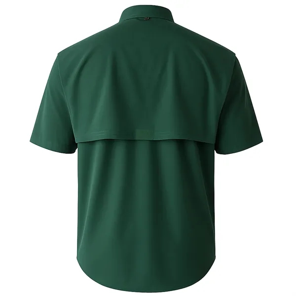Men's Fishing Shirt Short Sleeves - Men's Fishing Shirt Short Sleeves - Image 13 of 43