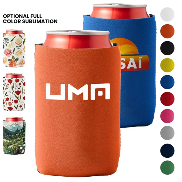 330ML Neoprene Sublimation Can Cooler W/ 3 Pcs Strong Magnet - 330ML Neoprene Sublimation Can Cooler W/ 3 Pcs Strong Magnet - Image 0 of 13