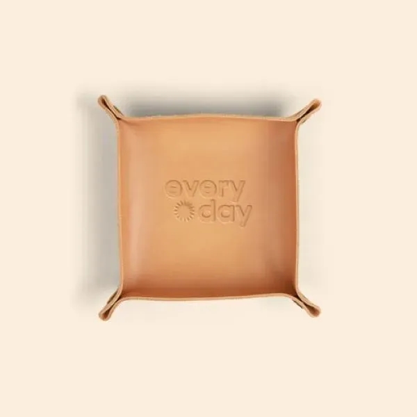 Valet Tray - Debossed Leather - Valet Tray - Debossed Leather - Image 1 of 2