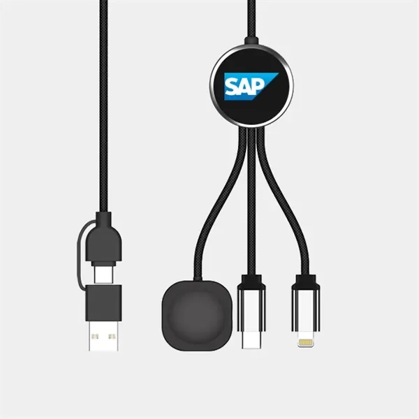 Sammy - LED Multi-Cable Featuring Apple Watch Dock - Sammy - LED Multi-Cable Featuring Apple Watch Dock - Image 4 of 4
