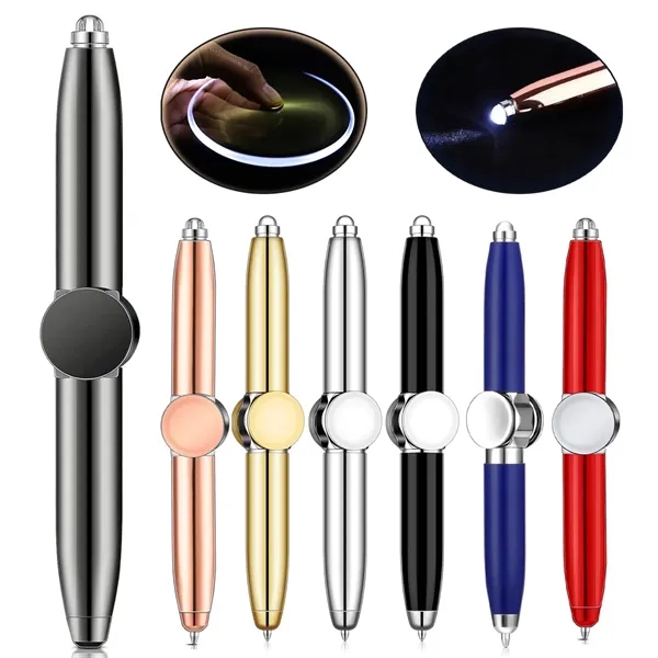 Fidget Spinner Pen with LED Light - Fidget Spinner Pen with LED Light - Image 0 of 5