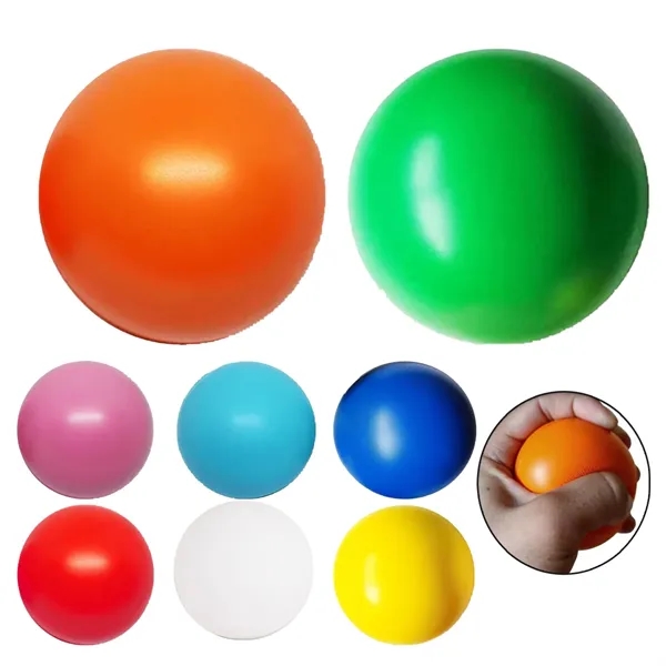 Foam Squeeze Stress Relief Ball - Foam Squeeze Stress Relief Ball - Image 0 of 4