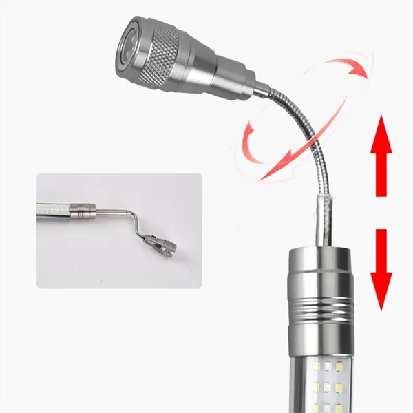 Telescoping Magnet Pickup Tool Extendable LED Flashlight - Telescoping Magnet Pickup Tool Extendable LED Flashlight - Image 1 of 1