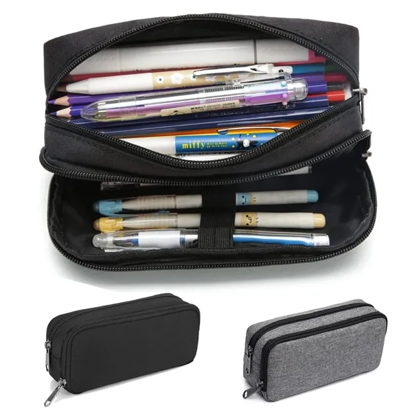 Large Capacity Pencil Pouch Case - Large Capacity Pencil Pouch Case - Image 0 of 4