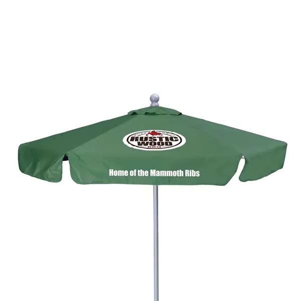 7' Deluxe Market Umbrella Kit With Valance (2 Imprints)