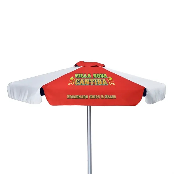 7' Market Umbrella Kit With Valance (2 Imprints)