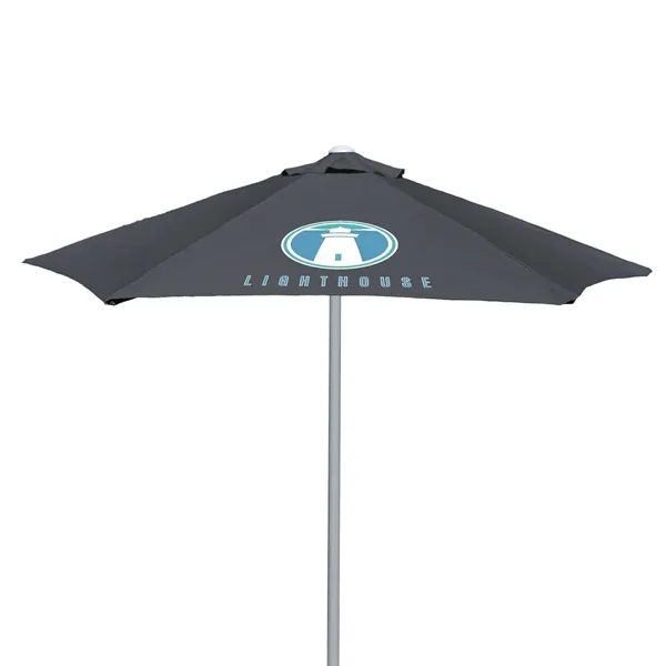 Custom 7' E-Z Glide Market Umbrella Kit (1 Imprint)