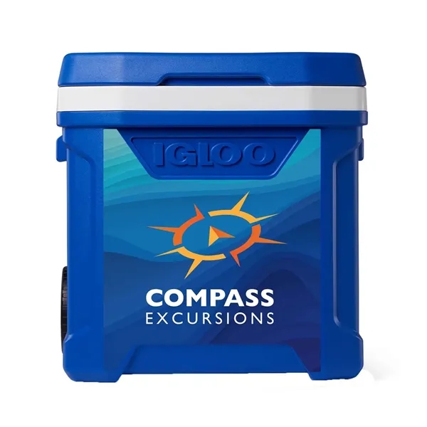 IGLOO 60QT Rolling Cooler - IGLOO 60QT Rolling Cooler - Image 2 of 11