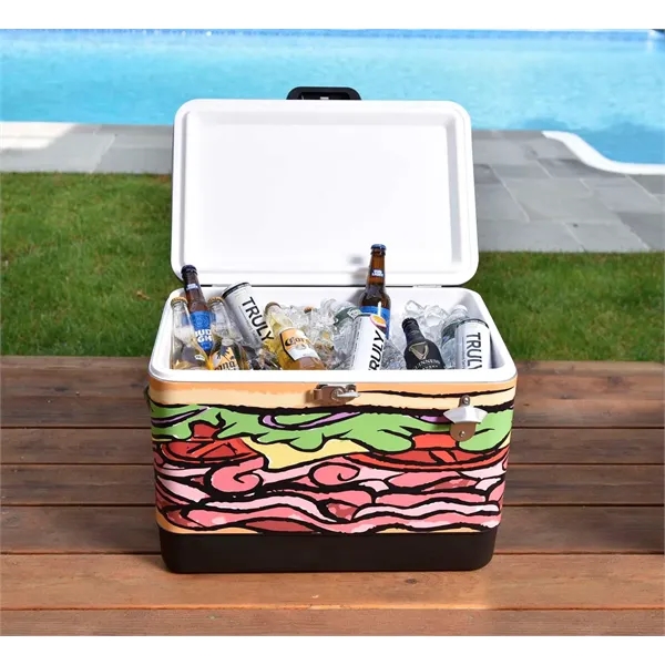Sasquatch 54QT Cooler, Wrap Graphic and Lid Decal - Sasquatch 54QT Cooler, Wrap Graphic and Lid Decal - Image 5 of 12