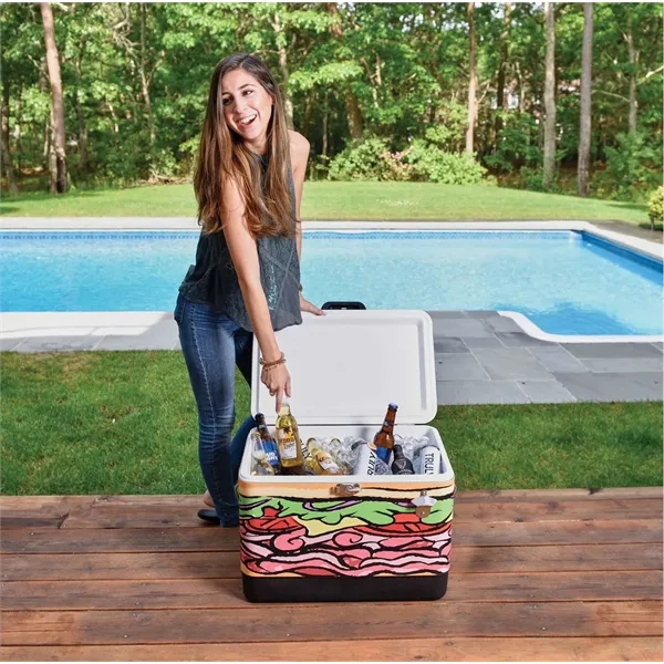 Sasquatch 54QT Cooler, Wrap Graphic and Lid Decal - Sasquatch 54QT Cooler, Wrap Graphic and Lid Decal - Image 6 of 12