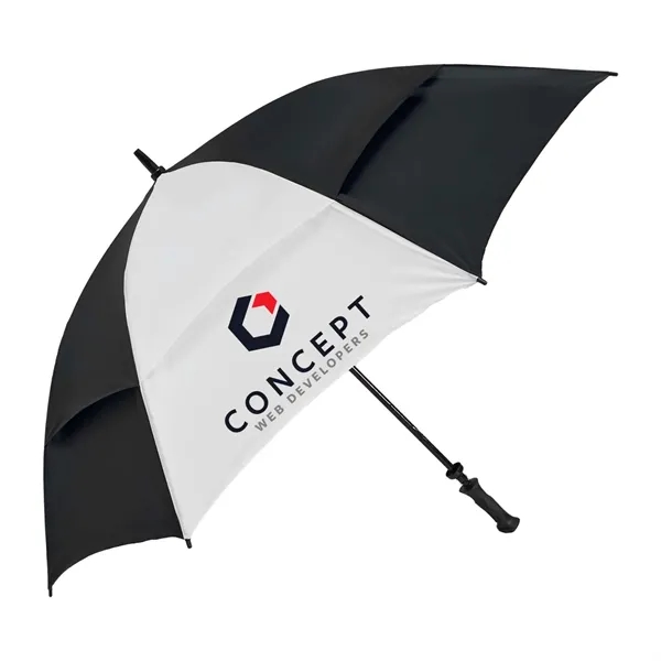 Challenger Alternating Panels Umbrella (4 Imprints) - Challenger Alternating Panels Umbrella (4 Imprints) - Image 0 of 8