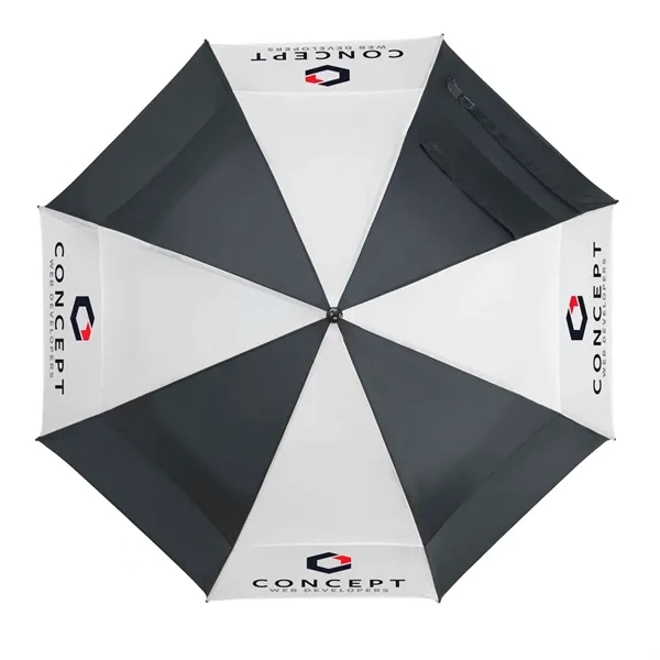 Challenger Alternating Panels Umbrella (4 Imprints) - Challenger Alternating Panels Umbrella (4 Imprints) - Image 1 of 8