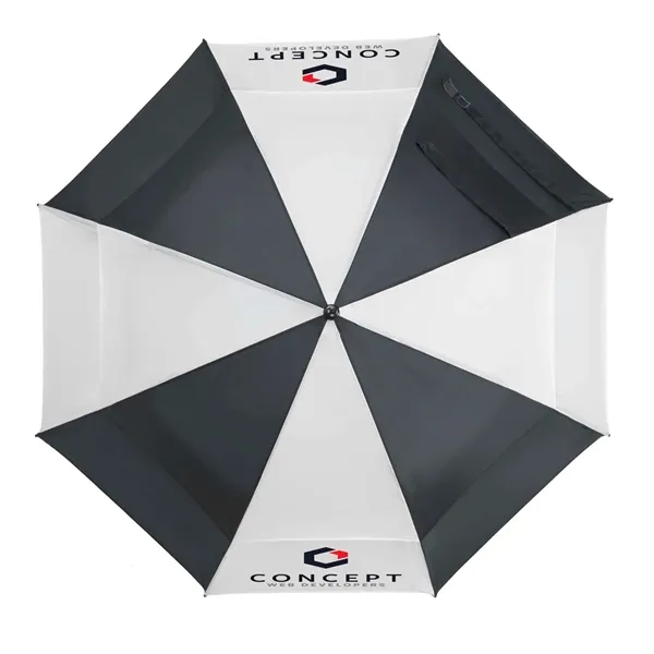 Challenger Alternating Panels Umbrella (2 Imprints) - Challenger Alternating Panels Umbrella (2 Imprints) - Image 1 of 8