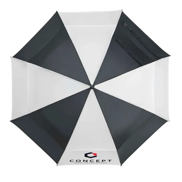 Challenger Alternating Panels Umbrella (1 Imprint) - Challenger Alternating Panels Umbrella (1 Imprint) - Image 1 of 9