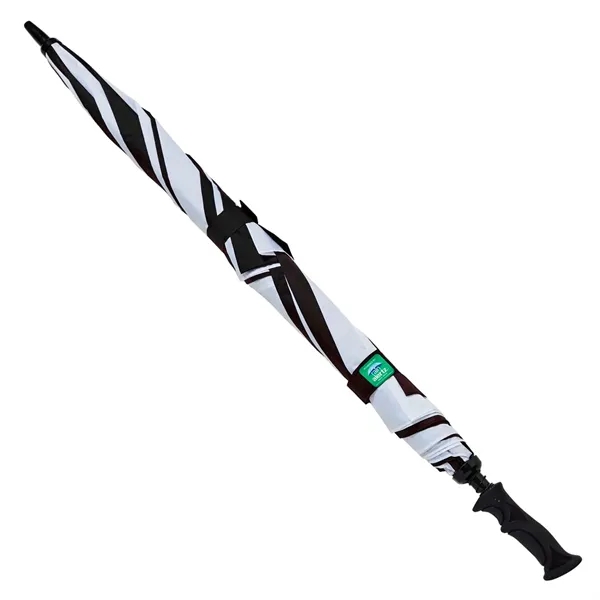 Challenger Alternating Panels Umbrella (1 Imprint) - Challenger Alternating Panels Umbrella (1 Imprint) - Image 3 of 9