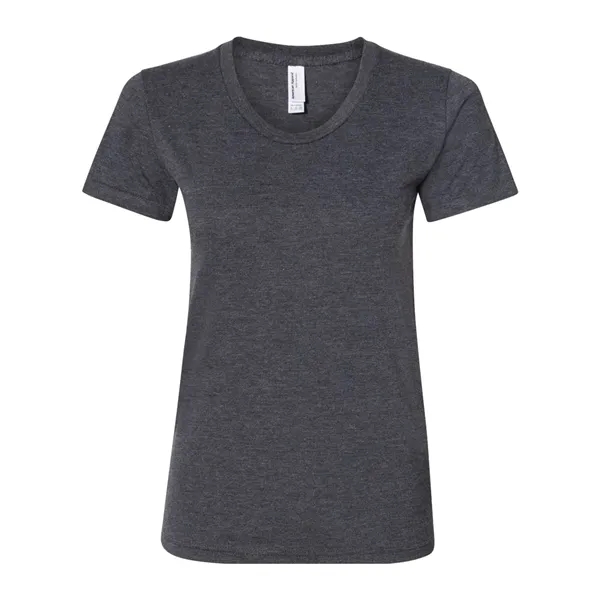 American Apparel Women's 50/50 Tee - American Apparel Women's 50/50 Tee - Image 3 of 14