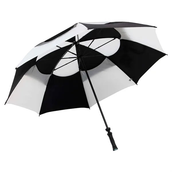 Challenger Checkerboard Panels Umbrella  (4 Imprints) - Challenger Checkerboard Panels Umbrella  (4 Imprints) - Image 3 of 11