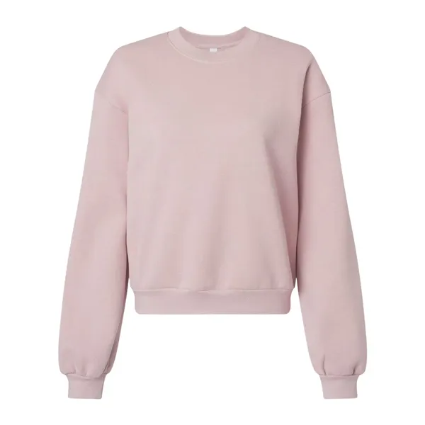 American Apparel Women's ReFlex Fleece Crewneck Sweatshirt - American Apparel Women's ReFlex Fleece Crewneck Sweatshirt - Image 5 of 12