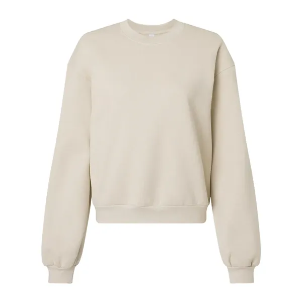 American Apparel Women's ReFlex Fleece Crewneck Sweatshirt - American Apparel Women's ReFlex Fleece Crewneck Sweatshirt - Image 7 of 12