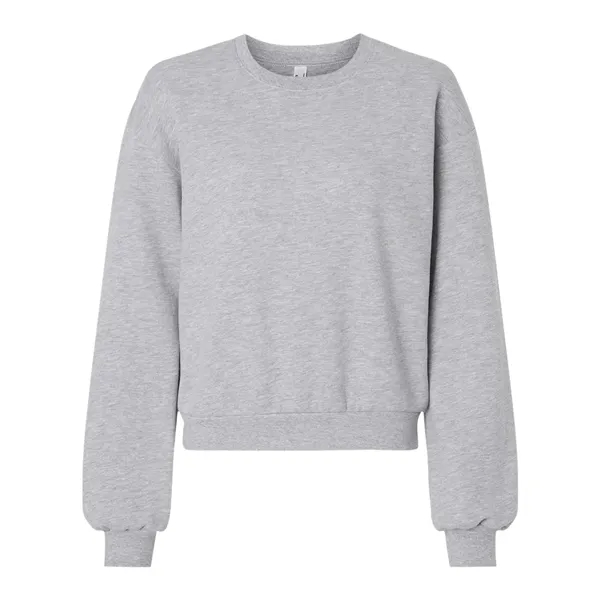 American Apparel Women's ReFlex Fleece Crewneck Sweatshirt - American Apparel Women's ReFlex Fleece Crewneck Sweatshirt - Image 10 of 12