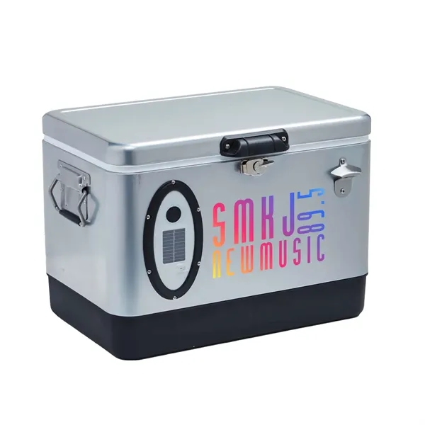 Sasquatch 54QT Bluetooth Music Cooler, Front Imprint - Sasquatch 54QT Bluetooth Music Cooler, Front Imprint - Image 0 of 5