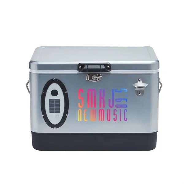 Sasquatch 54QT Bluetooth Music Cooler, Front Imprint - Sasquatch 54QT Bluetooth Music Cooler, Front Imprint - Image 1 of 5