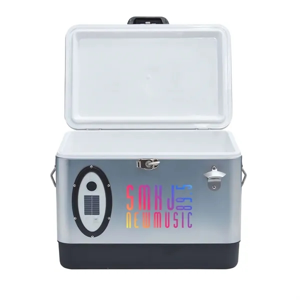Sasquatch 54QT Bluetooth Music Cooler, Front Imprint - Sasquatch 54QT Bluetooth Music Cooler, Front Imprint - Image 2 of 5