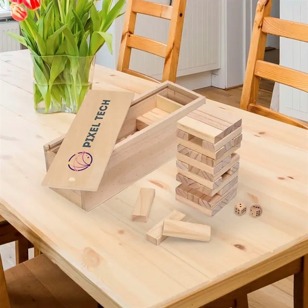 Tabletop Tumble Tower - Tabletop Tumble Tower - Image 2 of 2