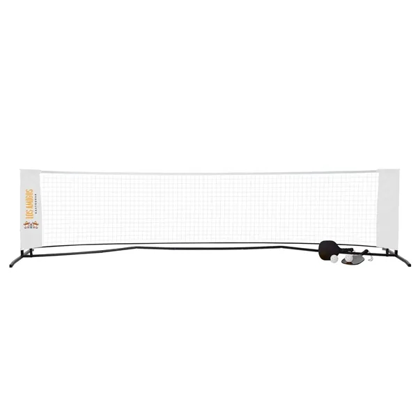 Pickleball Set Plus with Net, Imprinted Net & DS Paddles - Pickleball Set Plus with Net, Imprinted Net & DS Paddles - Image 6 of 6