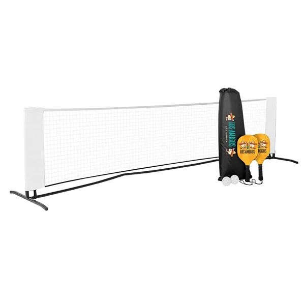 Pickleball Set Plus with Net, Single-Sided Paddles - Pickleball Set Plus with Net, Single-Sided Paddles - Image 0 of 6