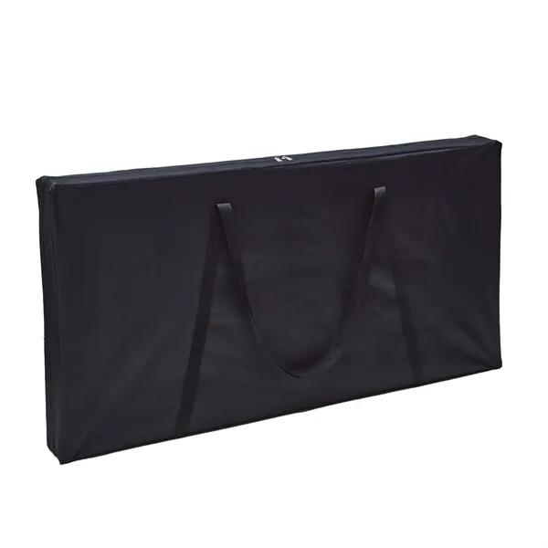 Wood Cornhole, 4 Black & White Bean Bags - Wood Cornhole, 4 Black & White Bean Bags - Image 2 of 2