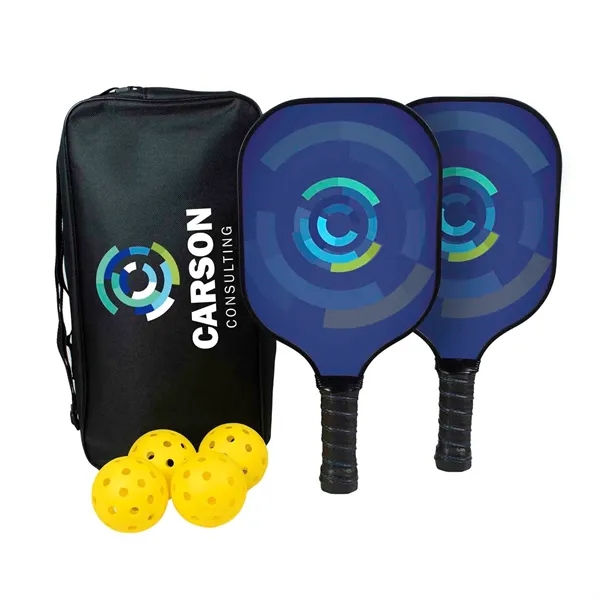 Deluxe Pickleball Plus Set Single-Sided Paddles - Deluxe Pickleball Plus Set Single-Sided Paddles - Image 0 of 2
