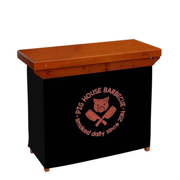 Portable Wood Bar - Portable Wood Bar - Image 0 of 7